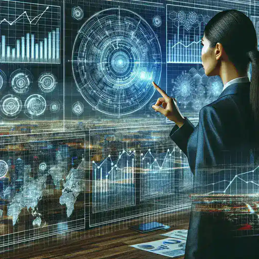 "Analisis Mendalam oleh Mantan CEO Intel mengenai keraguan investasi TSMC di AS, dengan grafik pertumbuhan industri semikonduktor sebagai latar belakang."