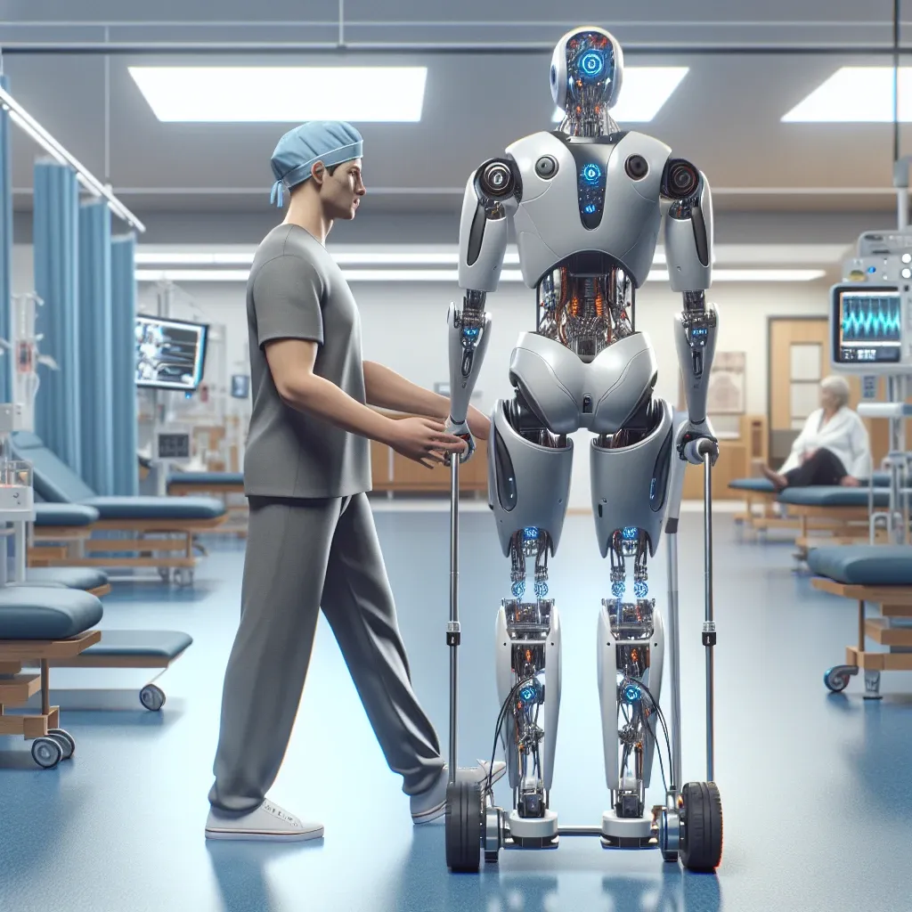 Korea Selatan Bikin Robot ‘Iron Man’ untuk Bantu Pasien Lumpuh Berjalan